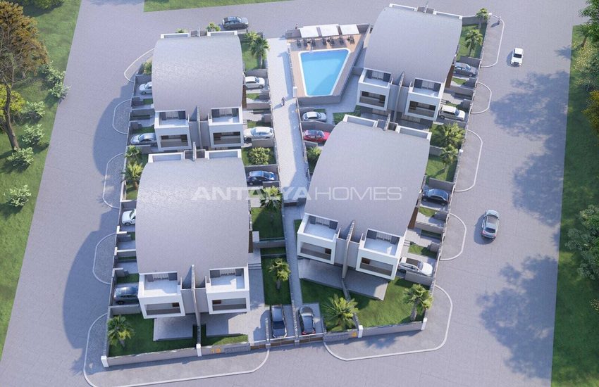 Villas Mitoyennes Avec Ascenseur À Antalya Dosemealti 10