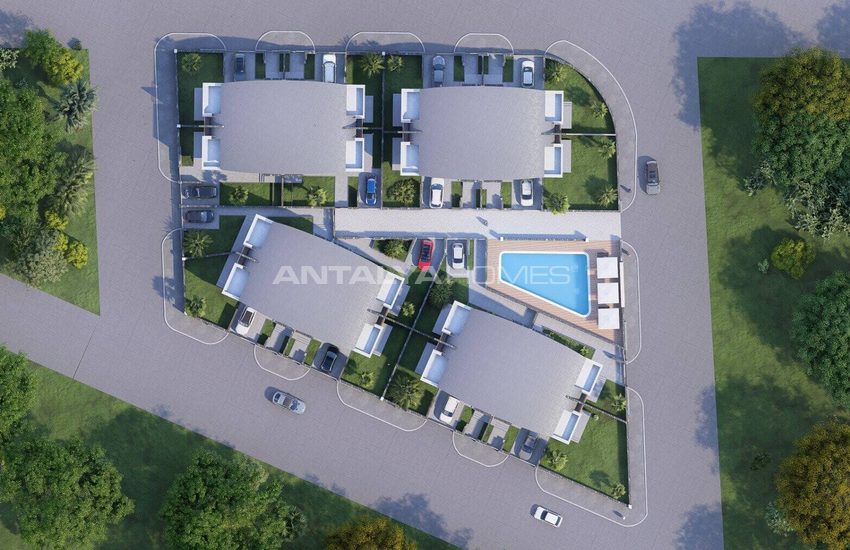 Villas Mitoyennes Avec Ascenseur À Antalya Dosemealti 12