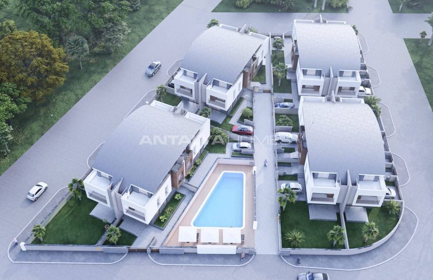 Villas Mitoyennes Avec Ascenseur À Antalya Dosemealti 13