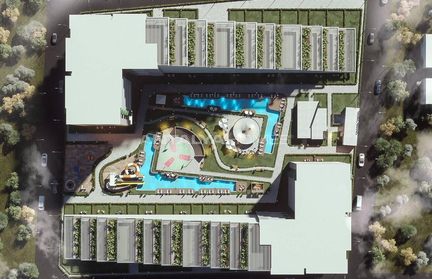 Wohnungen Mit Gartennutzung In Einem Komplex In Antalya Altintas 2