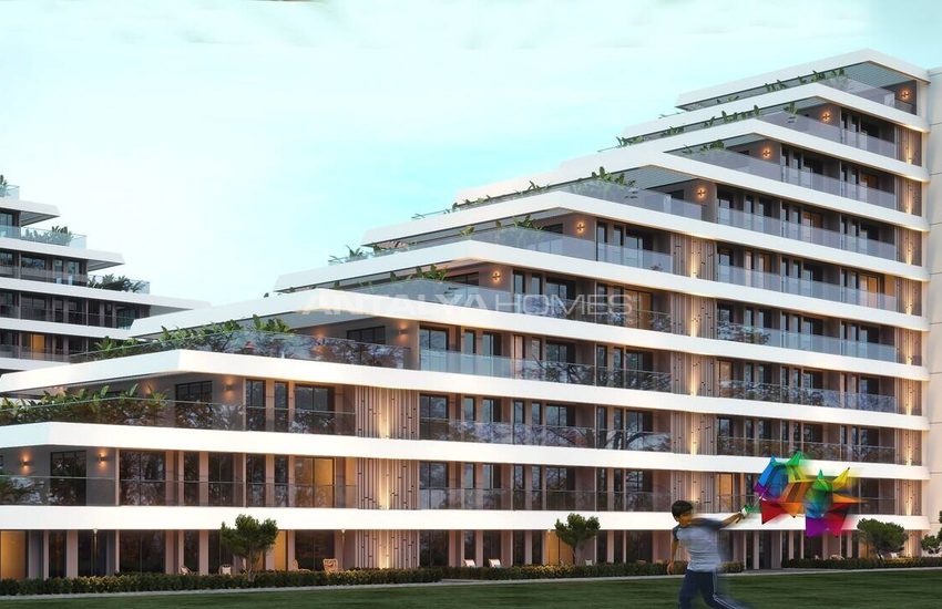 Wohnungen Mit Gartennutzung In Einem Komplex In Antalya Altintas 6