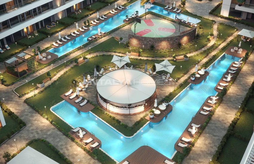 Wohnungen Mit Gartennutzung In Einem Komplex In Antalya Altintas 4