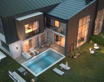 Maisons À Sécurité Élevée Dans Une Résidence À Antalya 1