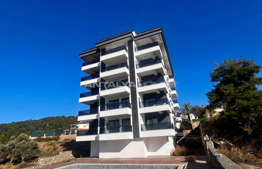 Luxe Appartementen Te Koop Met Zee- En Stadszicht In Avsallar 6