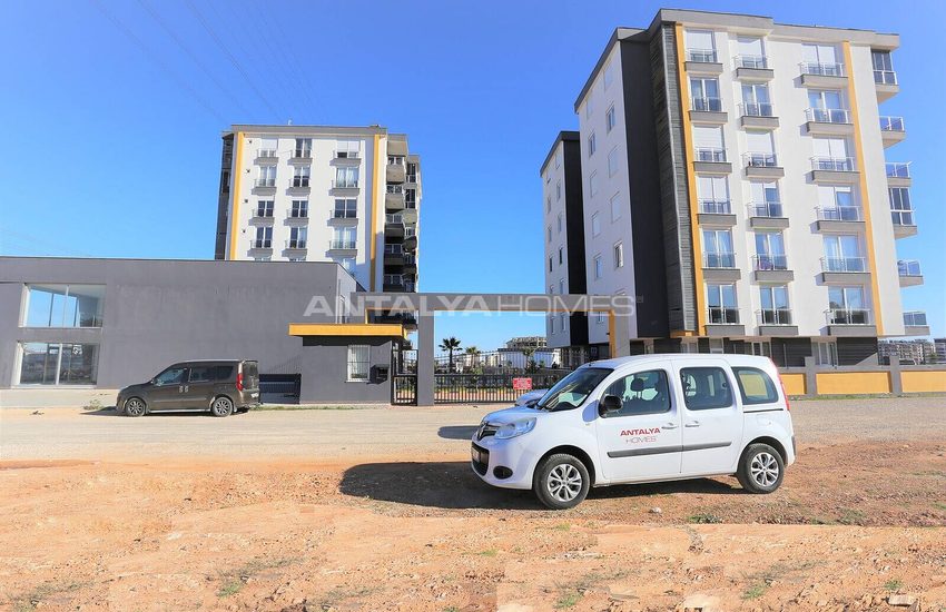 Appartement Moderne Dans Résidence À Antalya Kepez