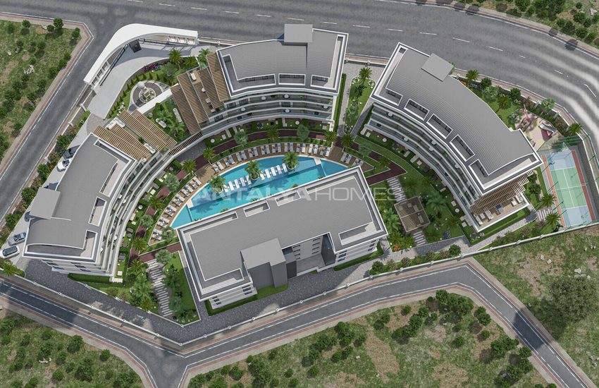 Apartments with City and Nature Views in Oba Alanya Turkey 10