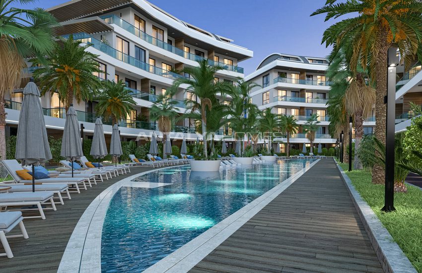 Apartments with City and Nature Views in Oba Alanya Turkey 8