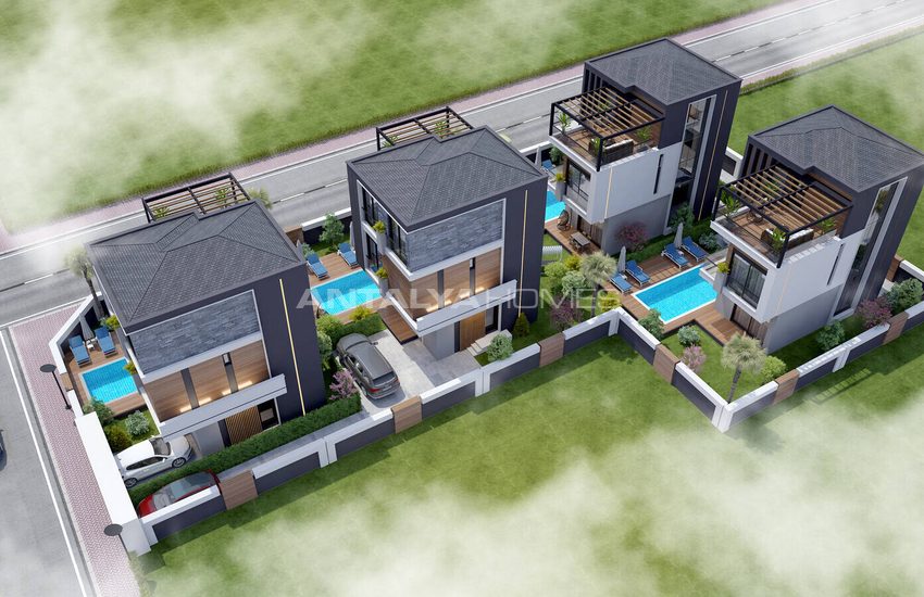 Villen Mit Fußbodenheizung Und Privatem Garten In Antalya 3