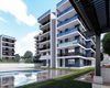 Große Duplex-wohnungen In Einem Komplex Mit Pool In Antalya