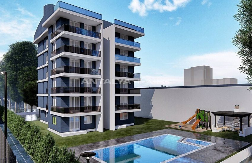 Große Duplex-wohnungen In Einem Komplex Mit Pool In Antalya 1