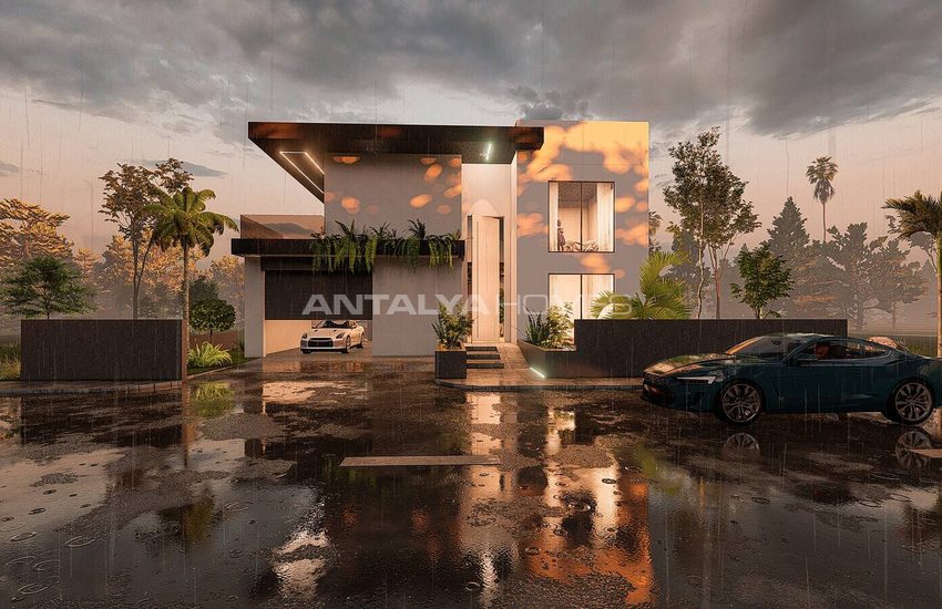 4+1 Villa with Pool and Parking Lot in Antalya Dosemealti 4