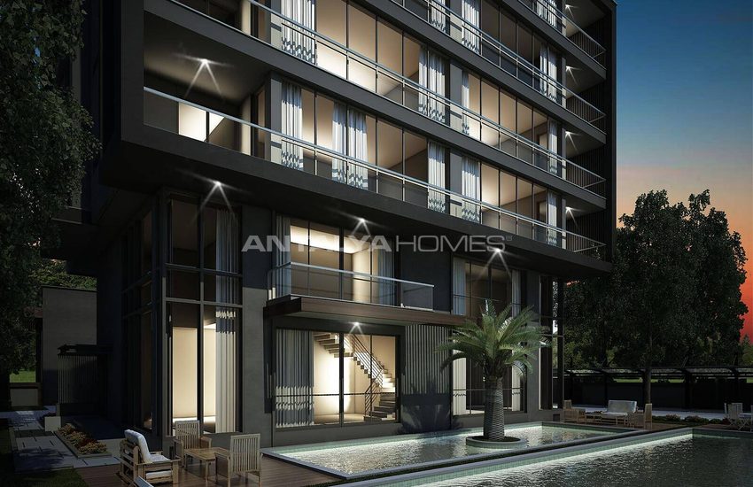 Luxus-wohnungen In Einem Komplex Mit Pool In Antalya Kepez 3