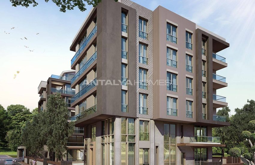 Luxus-wohnungen In Einem Komplex Mit Pool In Antalya Kepez 6