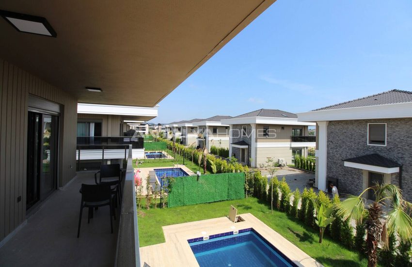 Duplex-villen Mit Privaten Pools In Belek Kadriye 17