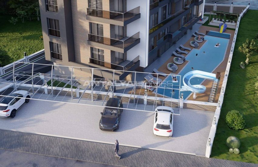 Appartement Élégant Vue Mer Et Piscine À Alanya Antalya 2
