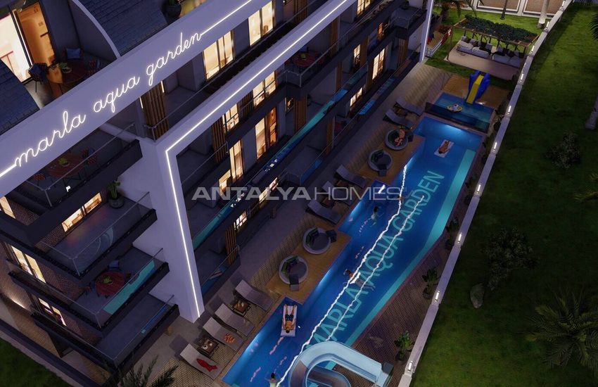 Appartement Élégant Vue Mer Et Piscine À Alanya Antalya 1