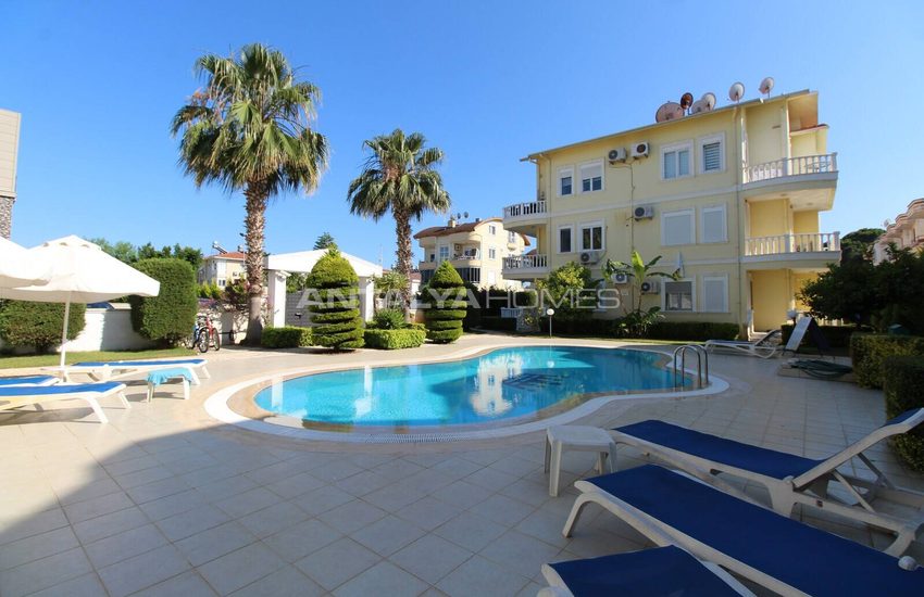 Möblerad Lägenhet I Belek Med Pool För Investering