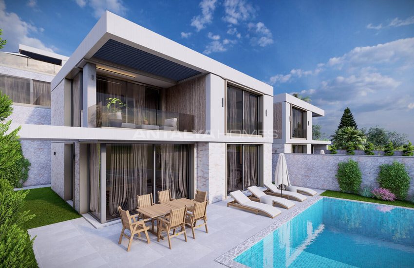 2-schlafzimmer-villen Mit Garantierten Mieteinnahmen In Kalkan
