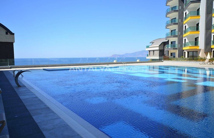 Lägenhet Med Havsutsikt Och Rika Aktiviteter I Alanya Kargicak