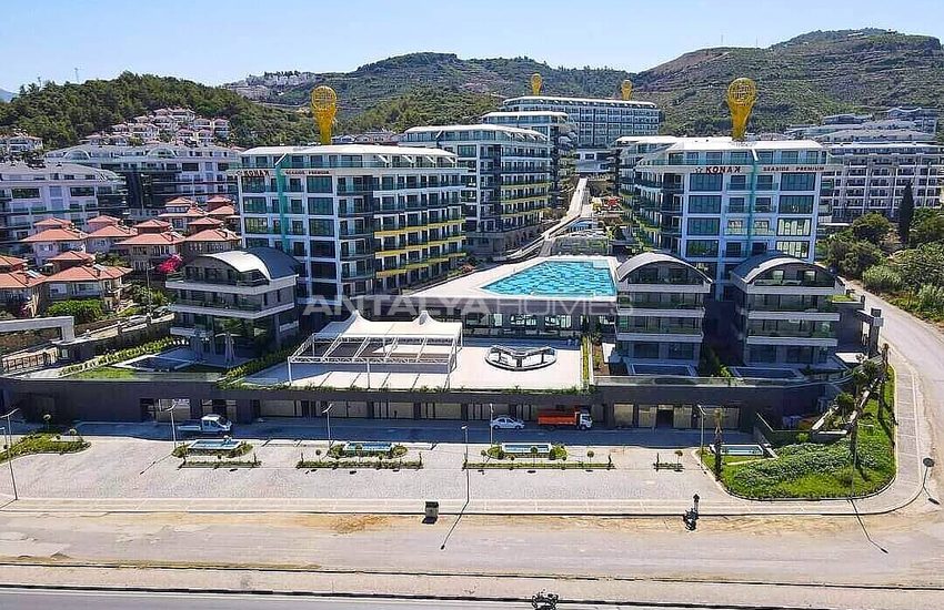 Lägenhet Med Havsutsikt Och Rika Aktiviteter I Alanya Kargicak 1