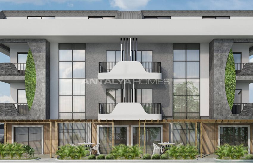 Appartementen In Een Complex Met Overloopzwembad In Alanya 4