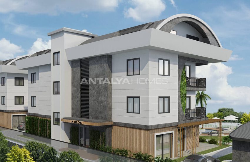 Appartementen In Een Complex Met Overloopzwembad In Alanya 5
