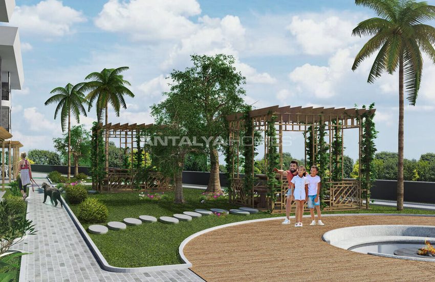 Appartementen In Een Complex Met Overloopzwembad In Alanya 10