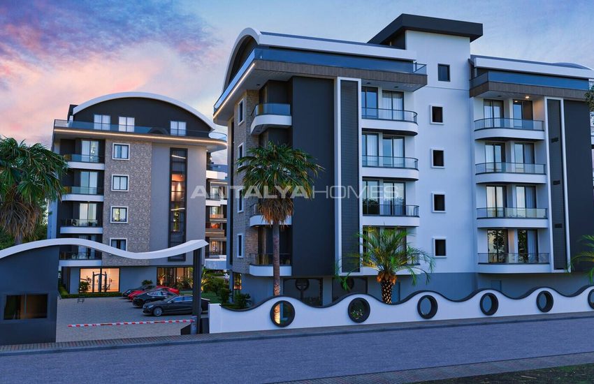 Alanya'da Sosyal Aktiviteli Havuzlu Sitede Satılık Daireler 17