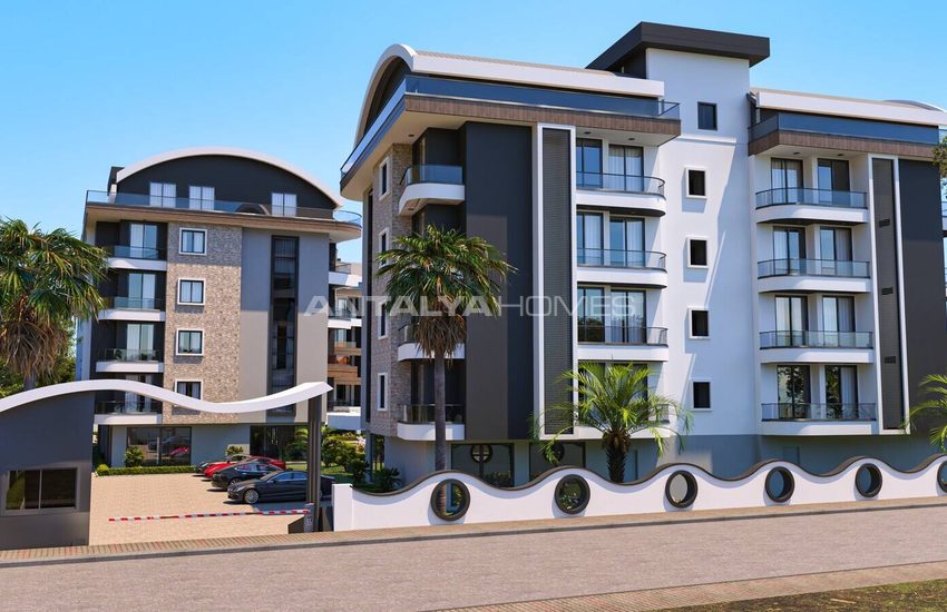 Alanya'da Sosyal Aktiviteli Havuzlu Sitede Satılık Daireler 16