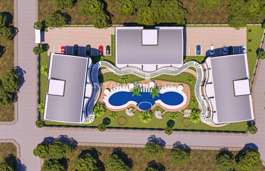 Alanya'da Sosyal Aktiviteli Havuzlu Sitede Satılık Daireler 2