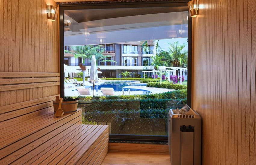 Alanya'da Sosyal Aktiviteli Havuzlu Sitede Satılık Daireler 20