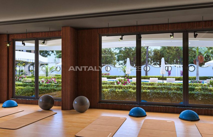 Alanya'da Sosyal Aktiviteli Havuzlu Sitede Satılık Daireler 23