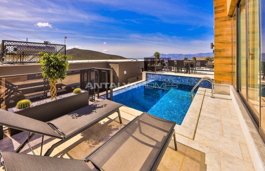 High Standard Duplex 2+1 Houses in Kas Kalkan 3