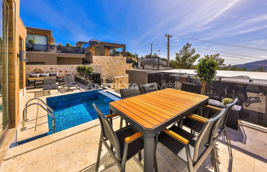 High Standard Duplex 2+1 Houses in Kas Kalkan 18