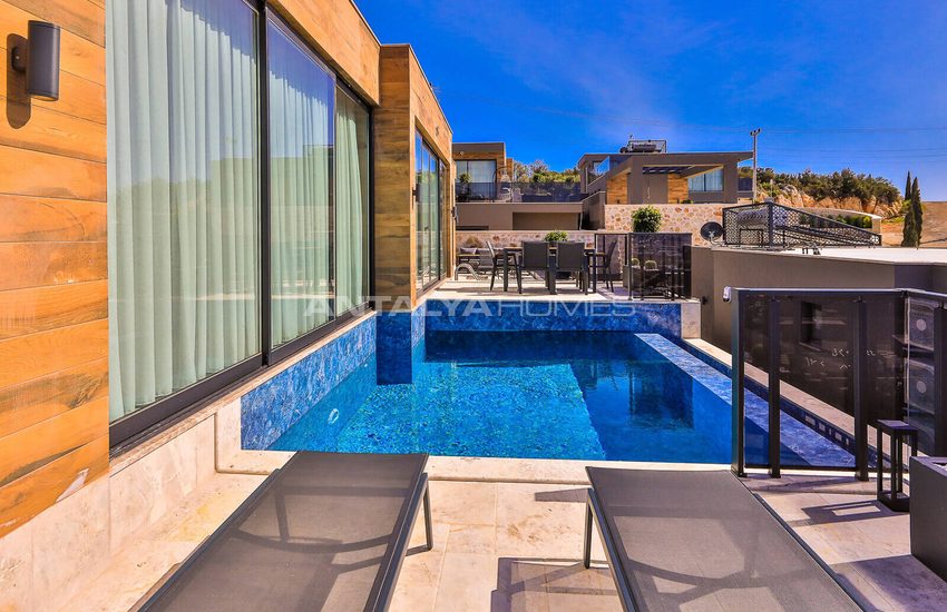 High Standard Duplex 2+1 Houses in Kas Kalkan 20