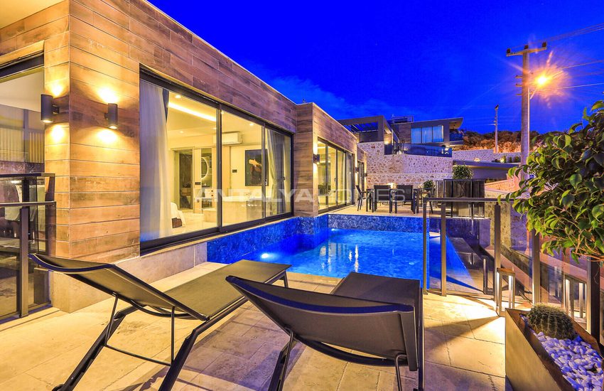 High Standard Duplex 2+1 Houses in Kas Kalkan 21
