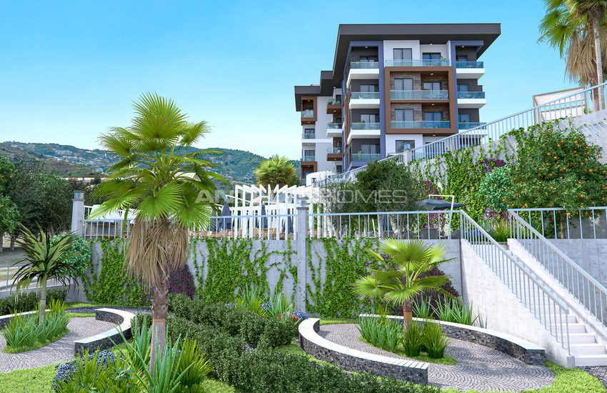 Wohnungen In Einem Komplex In Alanya Mit Reichen Annehmlichkeiten 4