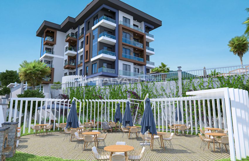 Wohnungen In Einem Komplex In Alanya Mit Reichen Annehmlichkeiten 2
