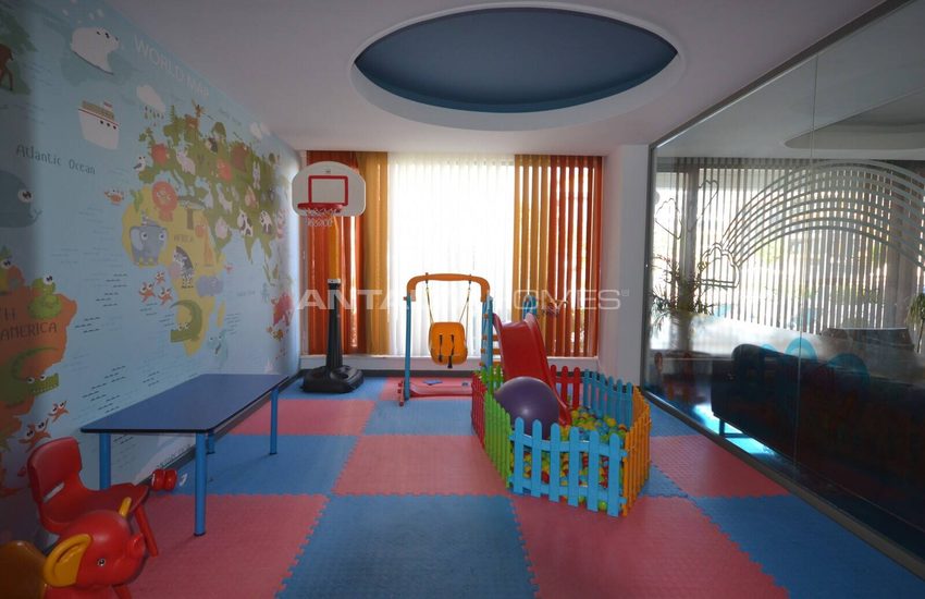 Appartement Dans Une Résidence Avec Activités Sociales À Alanya 9