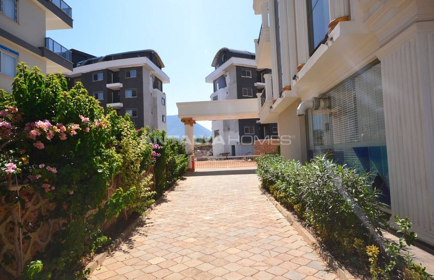 Appartement Dans Une Résidence Avec Activités Sociales À Alanya 15