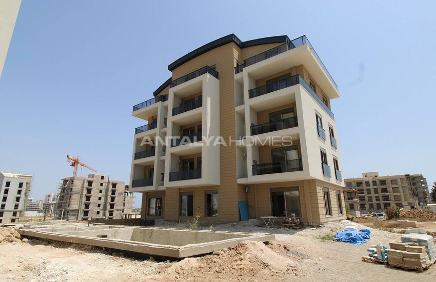 آپارتمان های جادار در یک مجتمع 2 بلوکی در آنتالیا، آکسو 5