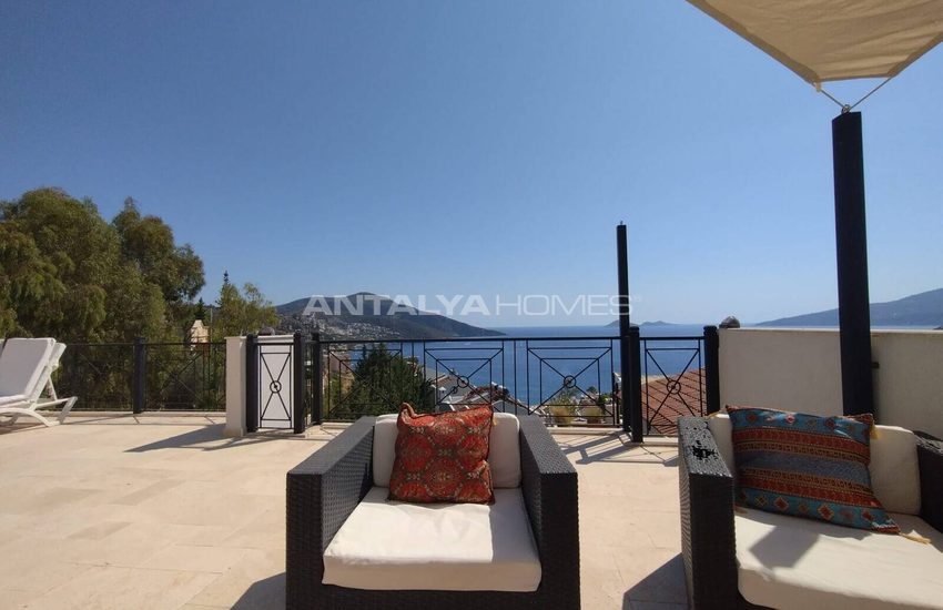 Ruime Villa Met Indrukwekkend Uitzicht Op Zee In Kalkan 8