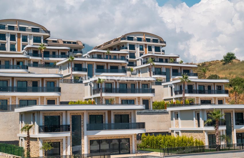 Alanya Kargıcak'ta Akıllı Ev Sistemli ve Deniz Manzaralı Evler 8