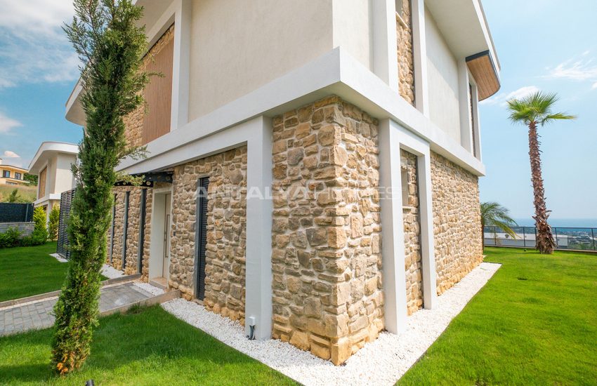 Alanya Kargıcak'ta Akıllı Ev Sistemli ve Deniz Manzaralı Evler 19