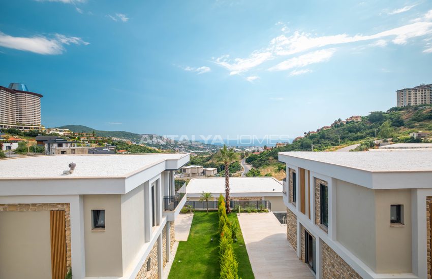 Alanya Kargıcak'ta Akıllı Ev Sistemli ve Deniz Manzaralı Evler 20