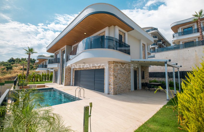 Alanya Kargıcak'ta Akıllı Ev Sistemli ve Deniz Manzaralı Evler 16