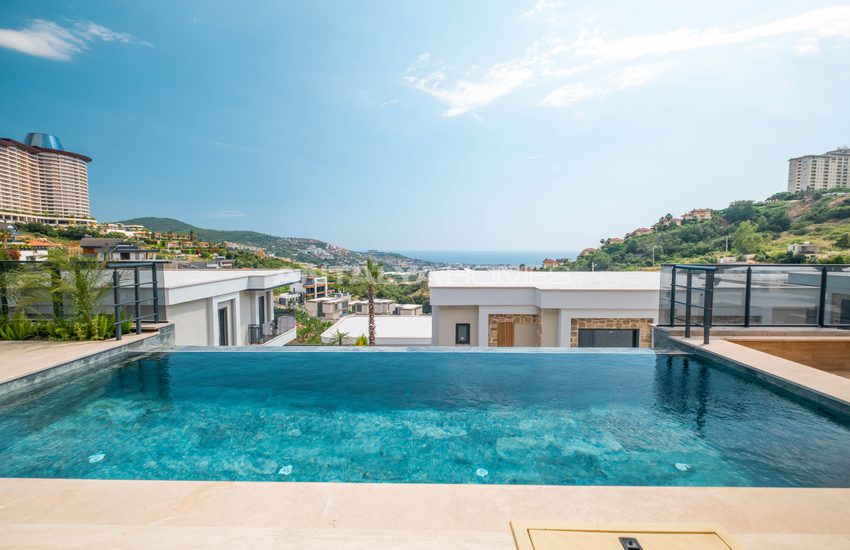 Alanya Kargıcak'ta Akıllı Ev Sistemli ve Deniz Manzaralı Evler 22