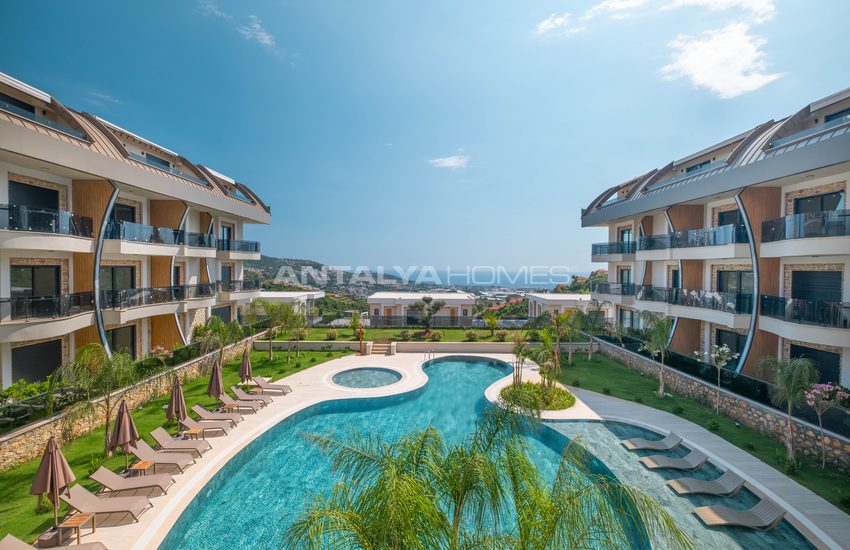 Alanya Kargıcak'ta Akıllı Ev Sistemli ve Deniz Manzaralı Evler 3