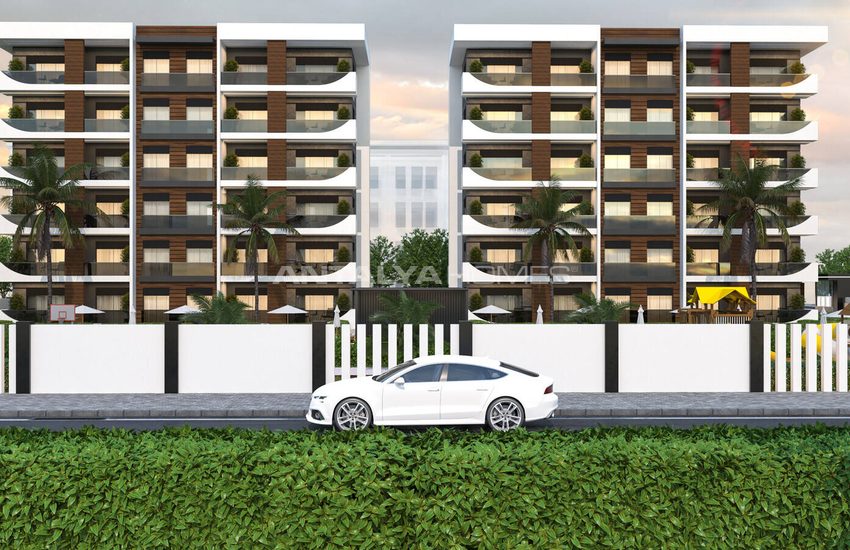 Antalya Aksu'da Kolay Ödeme Seçeneği Sunan Projede Daireler 1