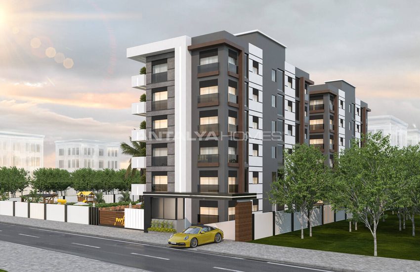 Antalya Aksu'da Kolay Ödeme Seçeneği Sunan Projede Daireler 6